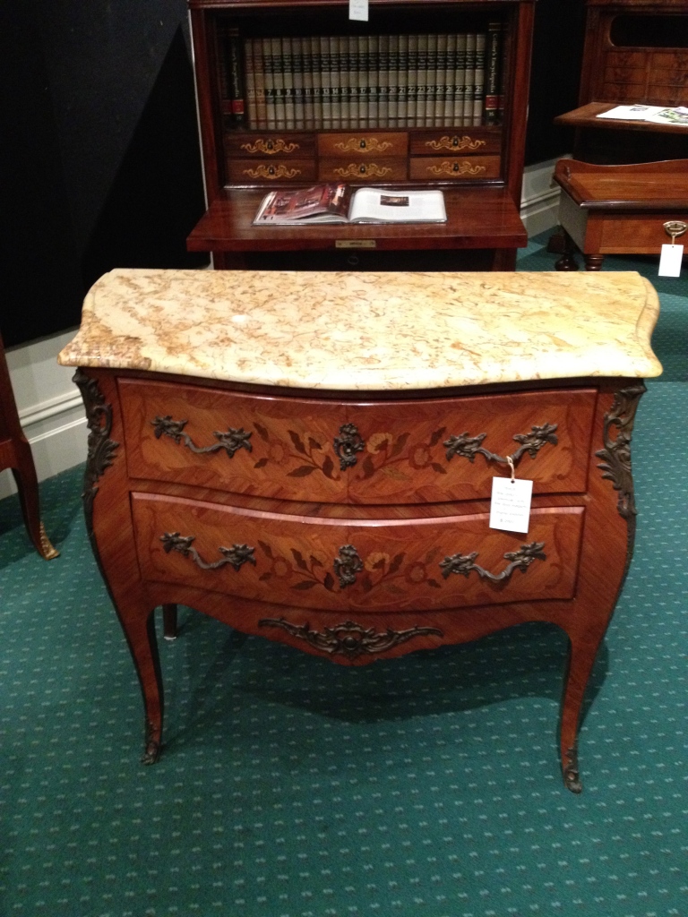 19th Century Walnut Commode with an ébéniste stamp R Bacchin.